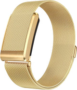 DADO Milanese Stainless Steel Band Compatible with WHOOP 5.0, One, Peak, and Life | Lightweight Magnetic Breathable & Fully Adjustable Wristband (Charging Requires Removal)