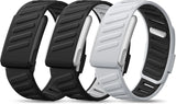 Maledan 3 Pack Silicone Sport Whoop Band for WHOOP 5.0/MG, One, Peak & Life