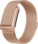 DADO Milanese Stainless Steel Band Compatible with WHOOP 5.0, One, Peak, and Life | Lightweight Magnetic Breathable & Fully Adjustable Wristband (Charging Requires Removal)