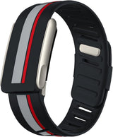omee Silicone Sport Band Compatible with Whoop 5.0 Band Strap Men Women, Breathable Sport Adjustable Waterproof Replacement Wristbands Straps for Whoop 5.0 Silicone Bands