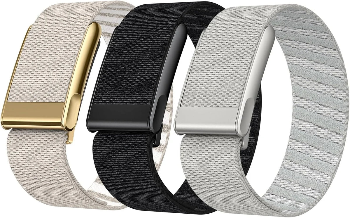 surundo Nylon Sport Band Compatible with Whoop Band One, Peak and Life/MG Strap Men Women, Breathable Nylon Adjustable Waterproof Replacement Wristbands Straps for Whoop Band 5.0