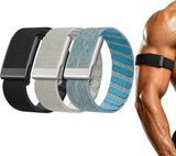3 Pack Nylon Bicep Band Compatible with Whoop 5.0 Bands One, Peak & Life MG