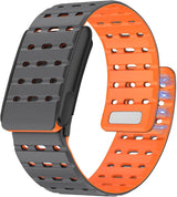 Bands Compatible with Whoop 5.0 Band - Breathable with Air Holes & On-Wrist Charging, Waterproof Replacement Silicone Sport Strap for Whoop 5.0 One/Peak/Life/MG, Not for Whoop 4.0