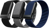 3 Pack Nylon SuperKnit Sport Bands Compatible with WHOOP 5.0/MG Band for Men Women - Soft, Breathable & Comfortable, Adjustable Replacement Wristbands Straps- Not Compatible with Gen 4
