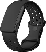 Bands Compatible with Whoop 5.0 Band - Breathable with Air Holes & On-Wrist Charging, Waterproof Replacement Silicone Sport Strap for Whoop 5.0 One/Peak/Life/MG, Not for Whoop 4.0