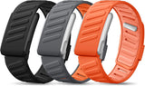 Maledan 3 Pack Silicone Sport Whoop Band for WHOOP 5.0/MG, One, Peak & Life