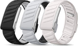 Maledan 3 Pack Silicone Sport Whoop Band for WHOOP 5.0/MG, One, Peak & Life