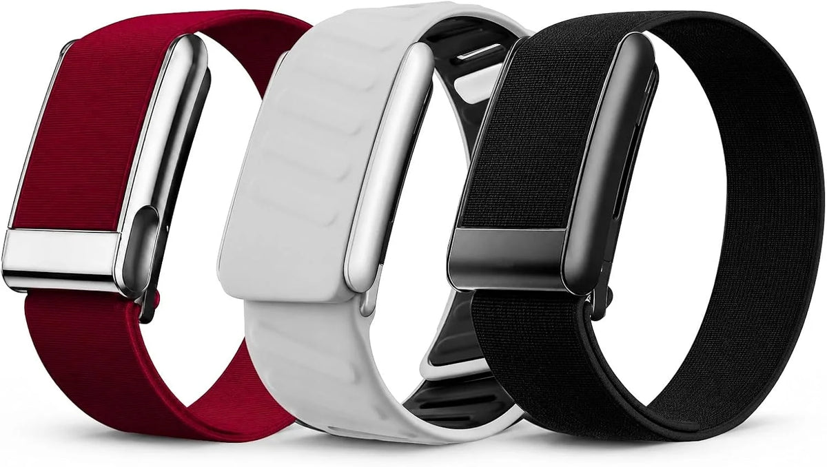 DADO Multi-Pack Wrist Bands Compatible with Whoop 5.0, Peak, One & Life MG – Hydroknit Nylon, Sport Silicone, Premium Nylon – Replacement Straps with Hook, Clasp, Quick Link Slider