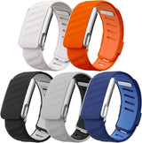 5 Pack Silicone Sport Bands for WHOOP 5.0 Band, One/Peak, Life/MG