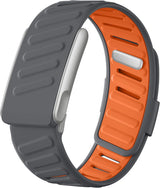 Sport Band Compatible with Whoop 5.0 Bands One, Peak and Life/MG, Breathable Waterproof Silicone Adjustable Replacement Accessories Strap for Whoop Band 5.0 Fitness Activity Tracker, OrangeCoral