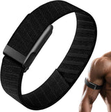 Nylon-Bicep-Bands for Whoop 5.0 One/Peak/MG/Life Elastic Band - Adjustable Breathable Replacement for Whoop 5.0 Arm/Ankle Bands,Soft,Durable(Not for Whoop 4.0)
