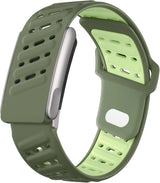 omee Silicone Sport Band Compatible with Whoop 5.0 Band Strap Men Women, Breathable Sport Adjustable Waterproof Replacement Wristbands Straps for Whoop 5.0 Silicone Bands
