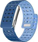 Bands Compatible with Whoop 5.0 Band - Breathable with Air Holes & On-Wrist Charging, Waterproof Replacement Silicone Sport Strap for Whoop 5.0 One/Peak/Life/MG, Not for Whoop 4.0