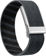 Getino Sport Band Compatible with Whoop 5.0 Bands One, Peak and Life/MG, Breathable Adjustable Elastic Replacement Soft Nylon Strap Accessories for Whoop Band 5.0 Fitness Tracker, White