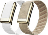 2-Pack Nylon Replacement Bands Compatible with WHOOP 5.0, One, Peak & Life, Adjustable Soft Elastic Woven Wristbands, Not for Gen 4