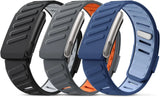 Tensea 3 pack Band Compatible with WHOOP 5.0/MG, One, Peak & Life