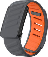 surundo Silicone Sport Band Compatible with Whoop 4.0 Band Strap Men Women, Soft Breathable Sport Adjustable Waterproof Replacement Wristbands Straps for Whoop 4.0 Bands